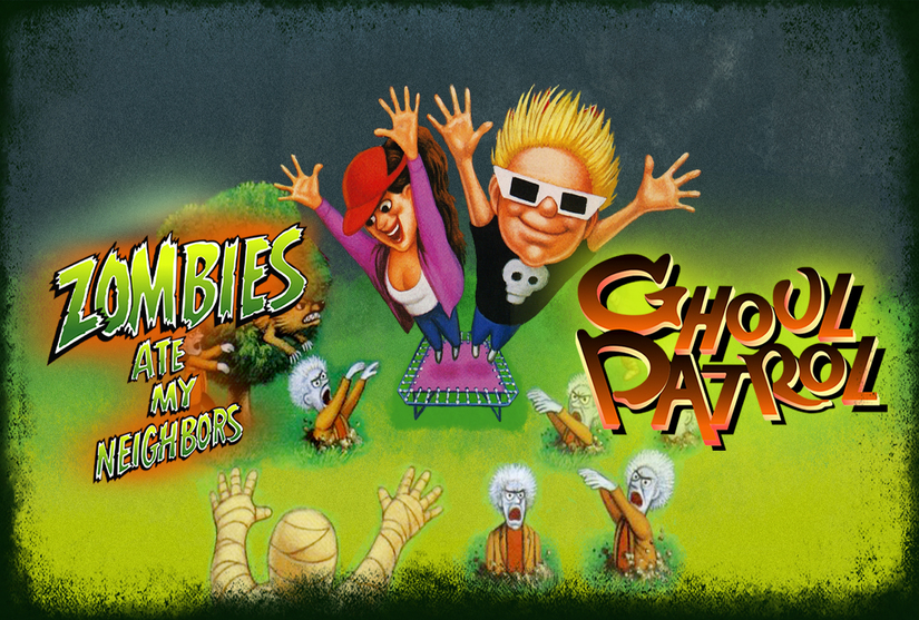 Zombies Ate My Neighbors and Ghoul Patrol PC Download Game for free
