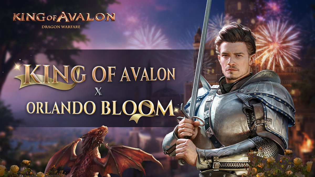 Orlando Bloom's character in King of Avalon revealed