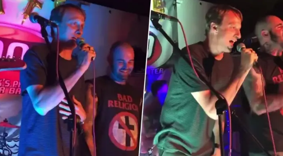 Tony Hawk Joins Tribute Band to Sing Songs from His Games